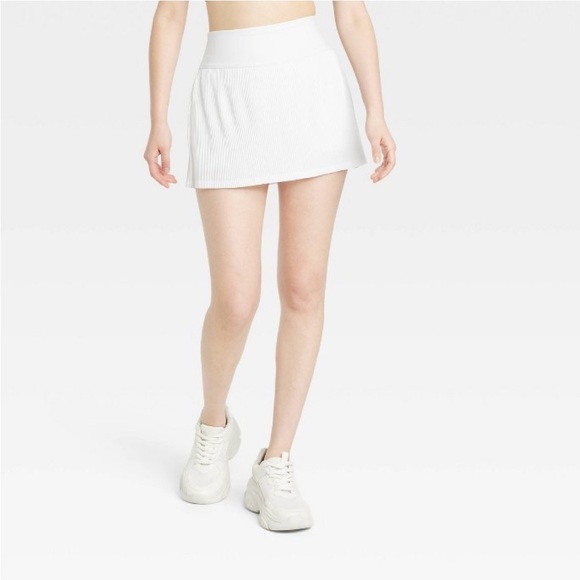 all in motion Shorts Womens Micro Pleated Skort All In Motion White